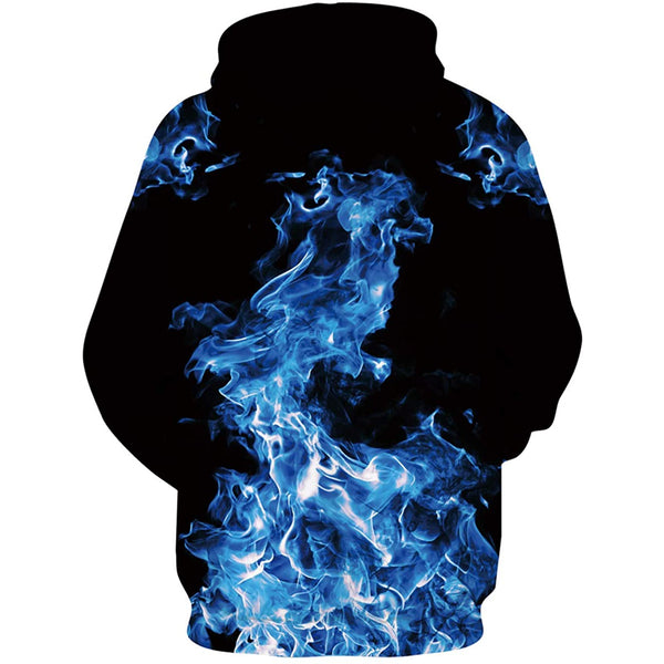 Blue Smoke Funny Hoodie