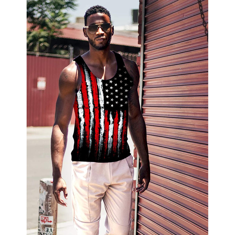 American Flag Funny Tank Top