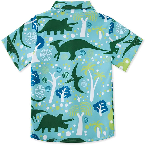 Dinosaur Funny Toddler Hawaiian Shirt