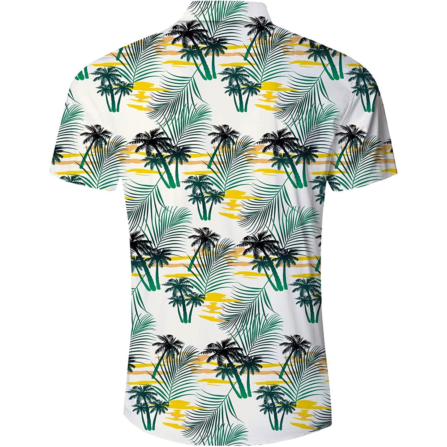 Palmboomblad Grappig Hawaiiaans Shirt