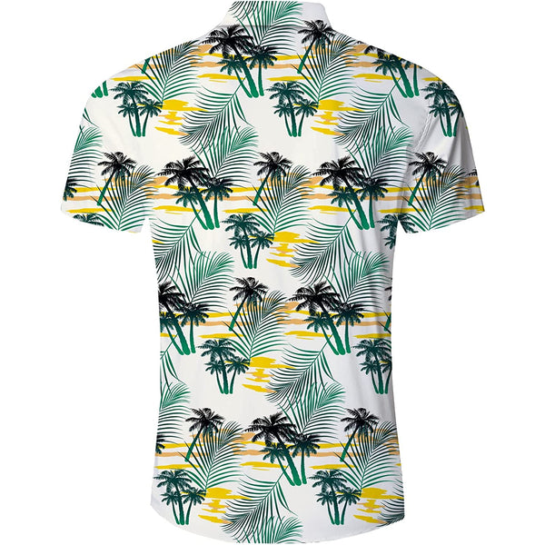 Palm Tree Leaf Funny Hawaiian Shirt