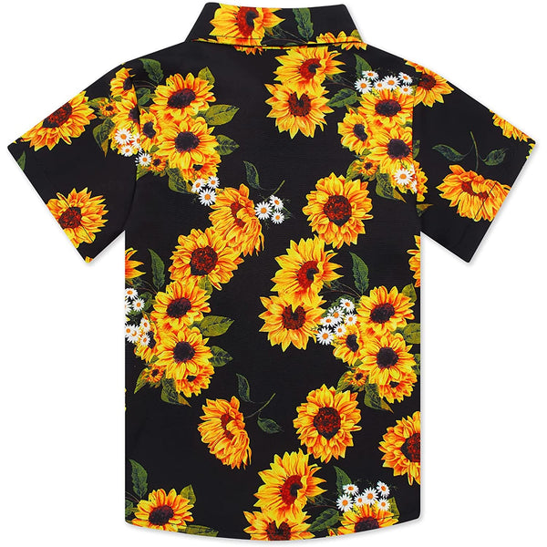 Sunflowers Funny Toddler Hawaiian Shirt