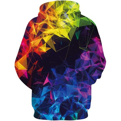 Kleurrijke Mitsubishi grappige hoodie