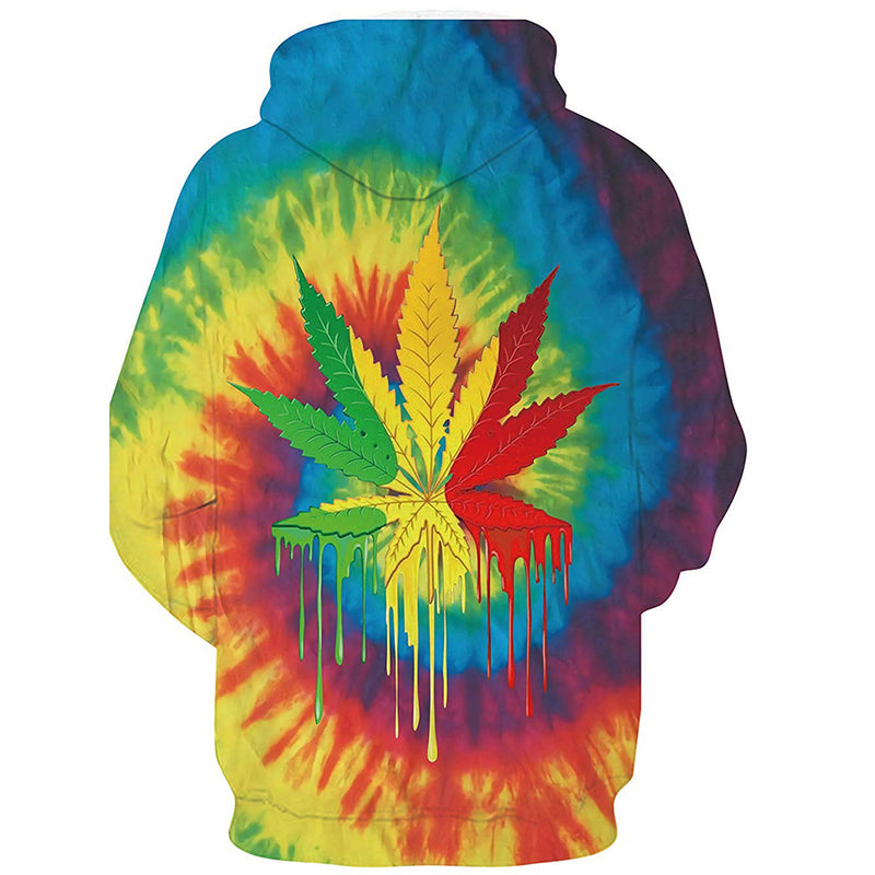 Colorful Weed Hoodie