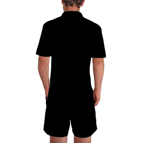 Tuxedo Men Romper