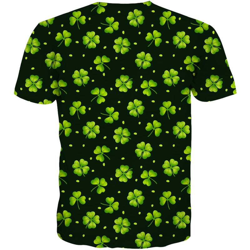St Patrick's Day Black Funny T Shirt