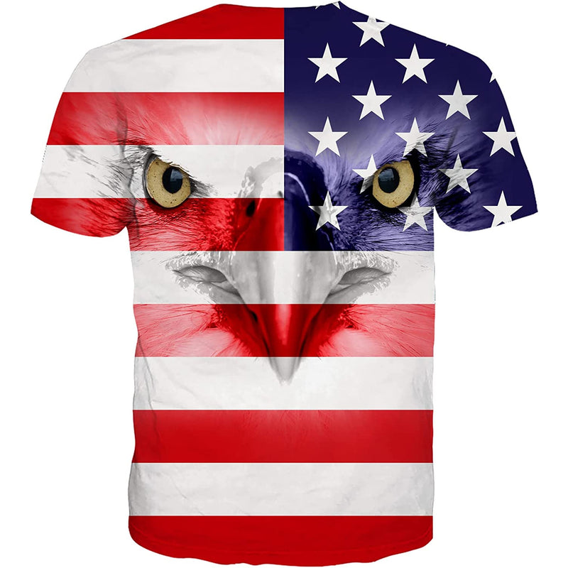 American Flag Eagle Funny T Shirt