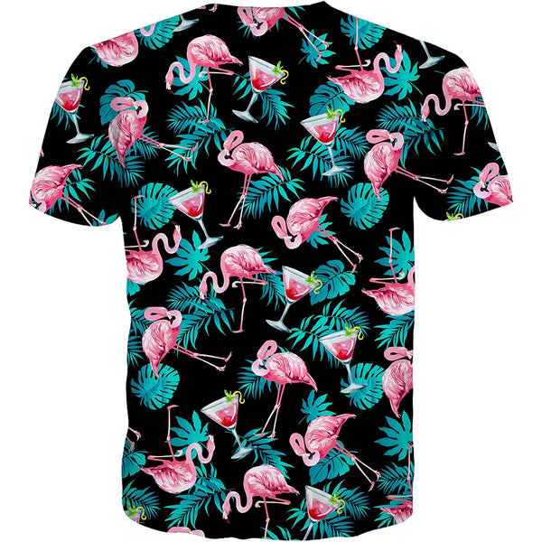 Pink Flamingo Funny Tee