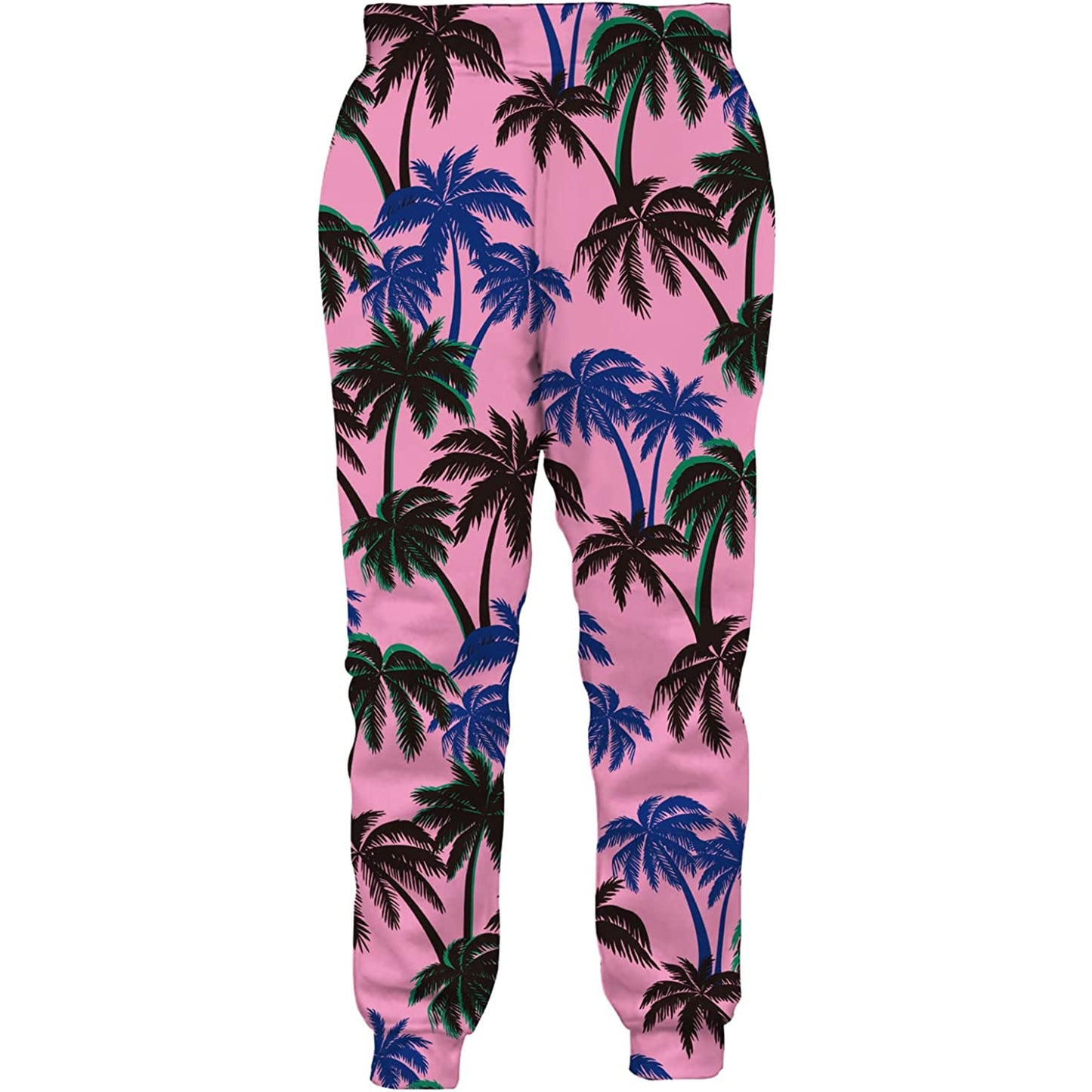 Palm Tree Pink Funny Joggers