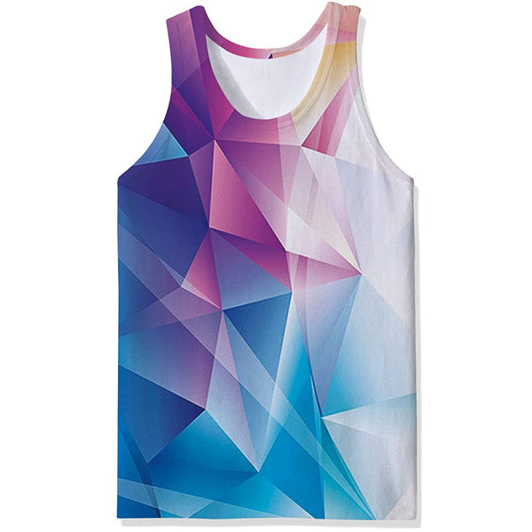 Geometric Funny Tank Top