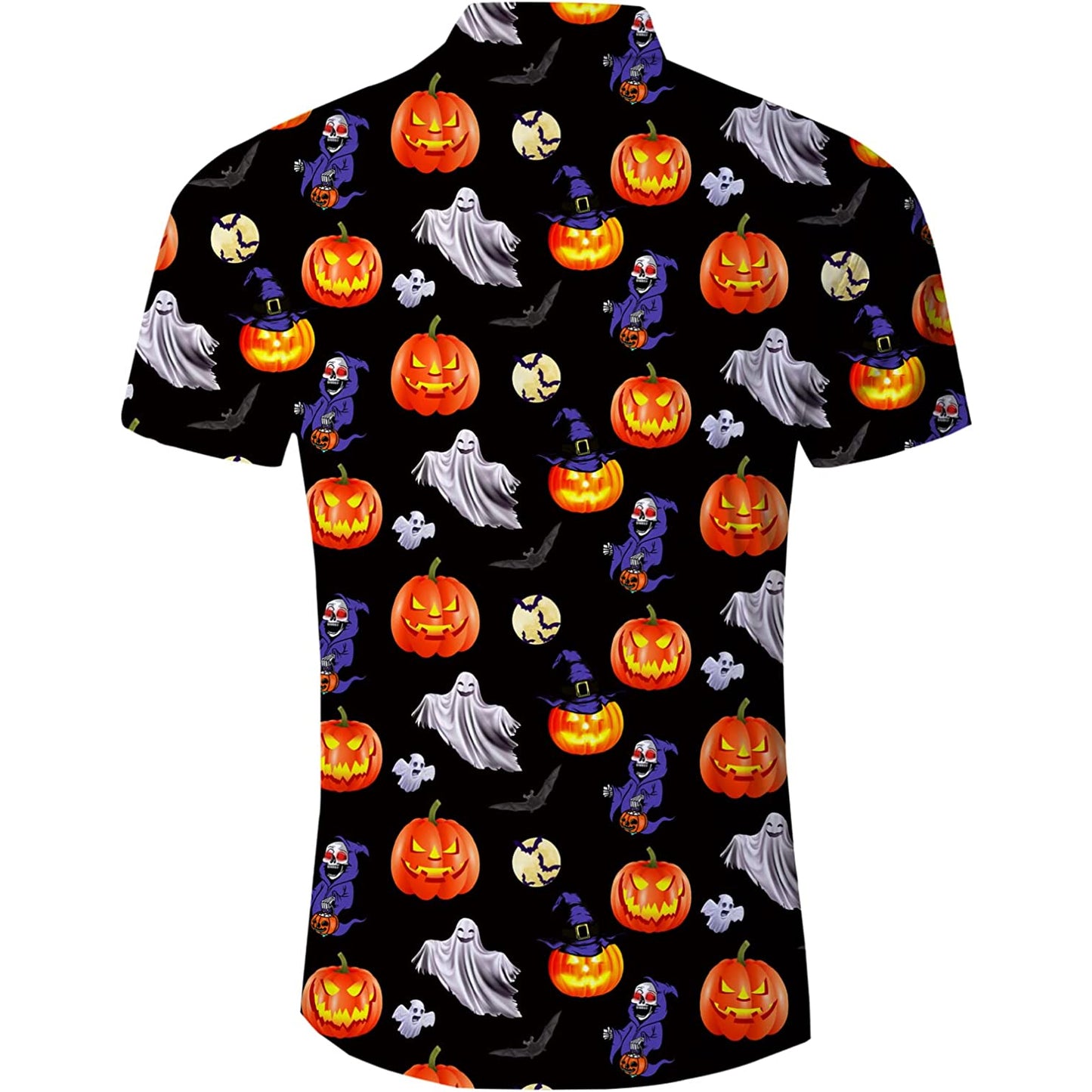Halloween Kürbis Geist Lustiges Hawaiihemd