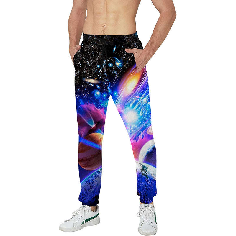 Galaxy Space Funny Sweatpants