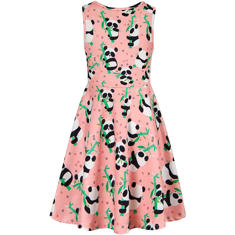 Bamboo Panda Funny Girl Dress