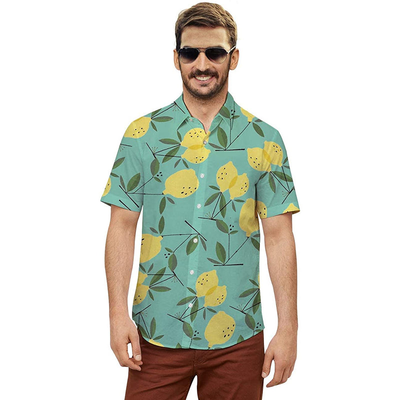 Lemon Funny Hawaiian Shirt