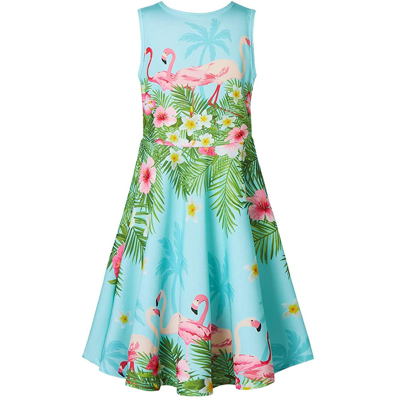 Pink Flamingo Funny Girl Dress