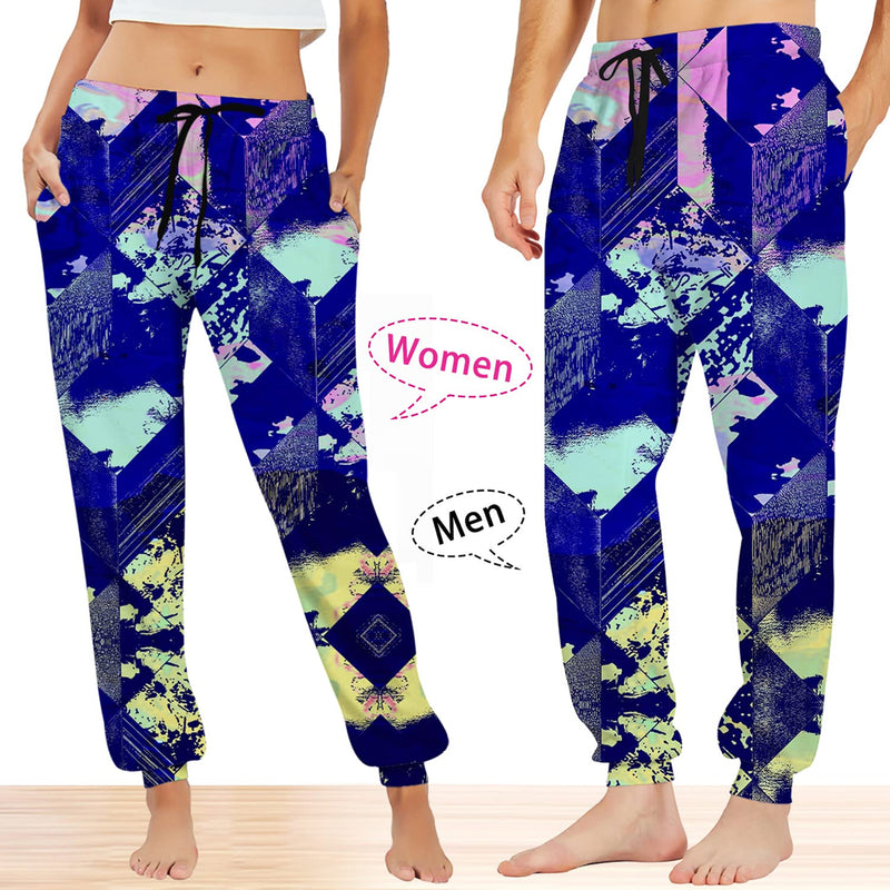 Navy Painting Funny Sweatpants