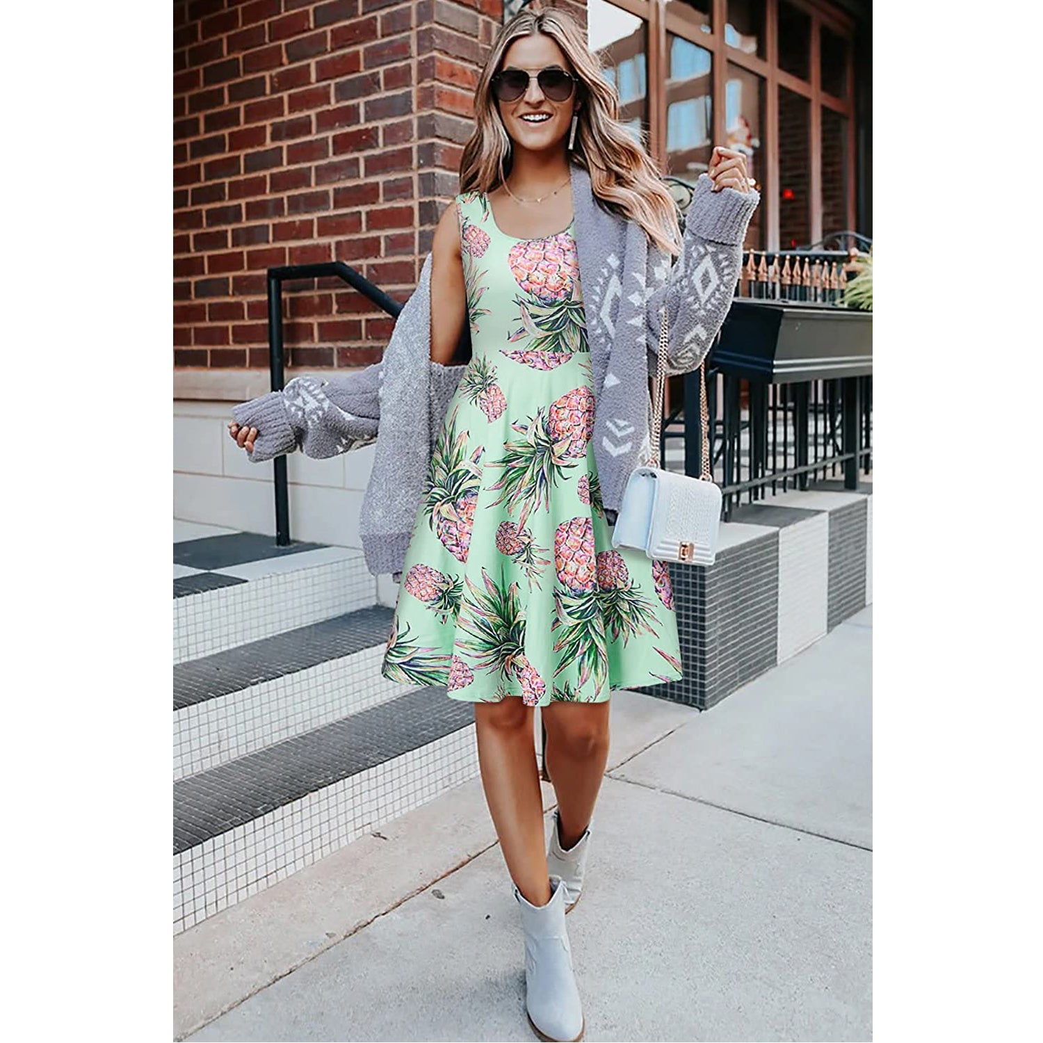 Pineapple Funny Dress for Women S Pineapple Funny Dress for Women S