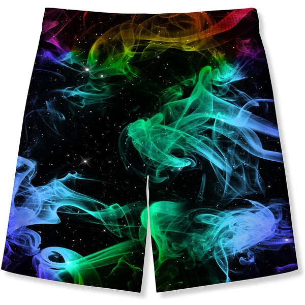 Green Smoke Funny Boy Swim Trunk