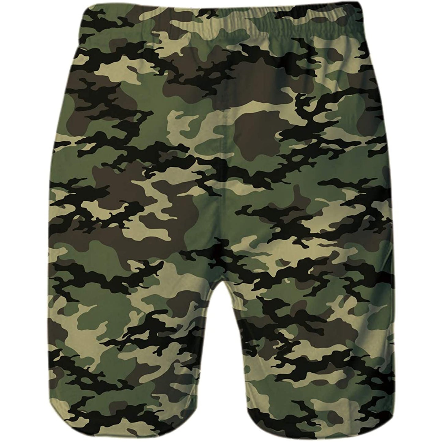 Camo Funny Swim Trunks