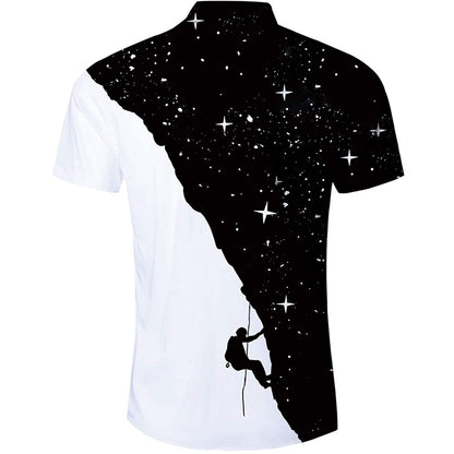 Galaxy Climber Lustiges Hawaiihemd