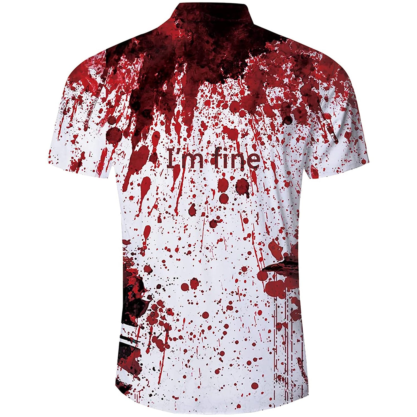 I'm Fine Blood Lustiges Hawaiihemd