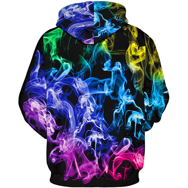 Colorful Smoke Funny Hoodie