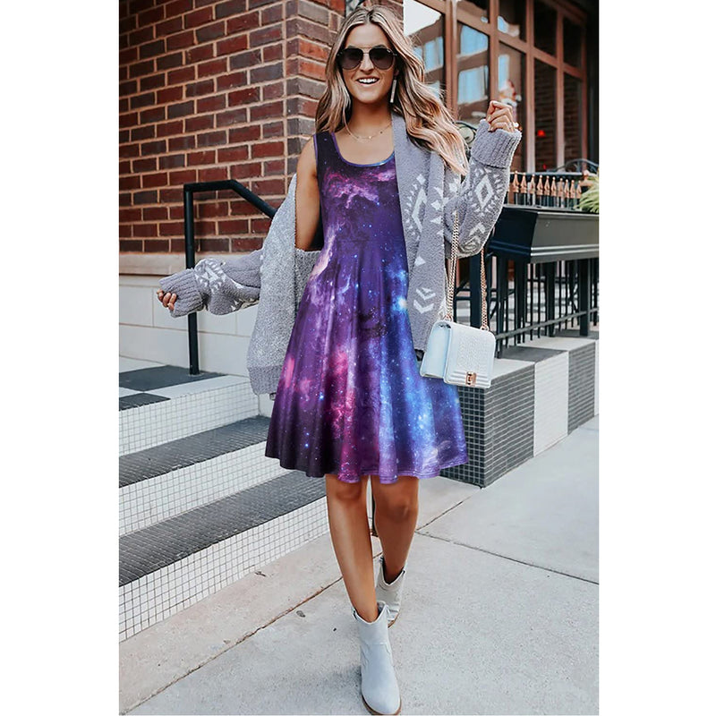 Starry Sky Funny Dress for Women