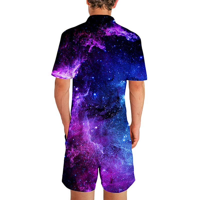 Galaxy Male Romper