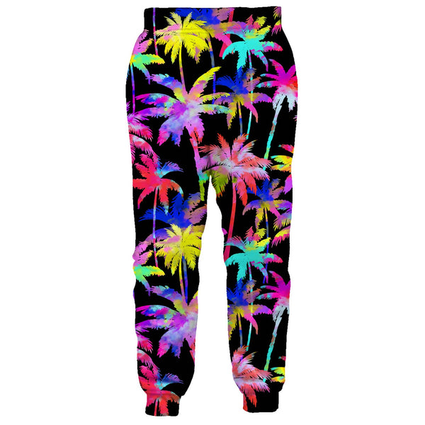 Coconut Tree Colorful Funny Sweatpants