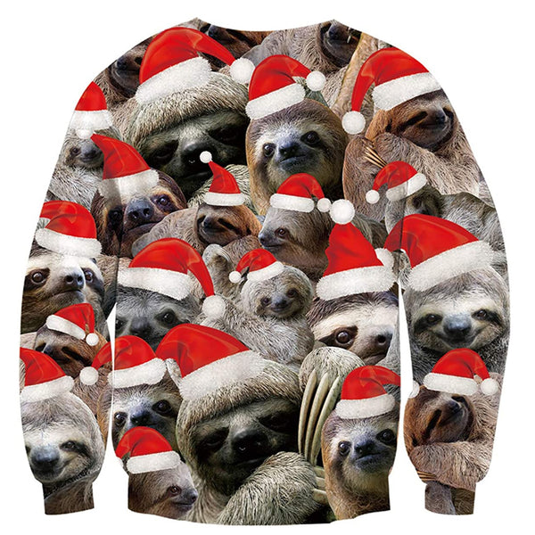 Sloths Ugly Christmas Sweater