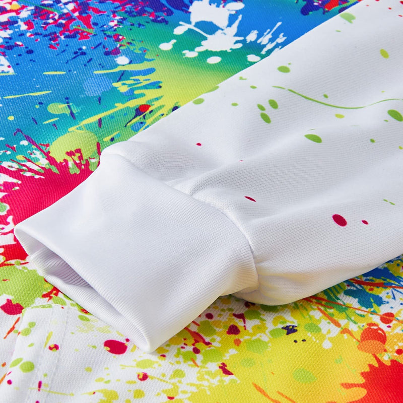 Verfspetters Witte Hoodie