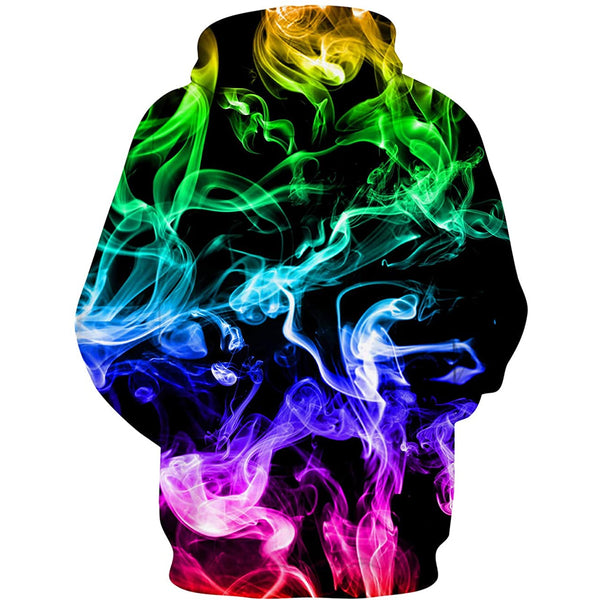 Colorful Smoke Funny Hoodie