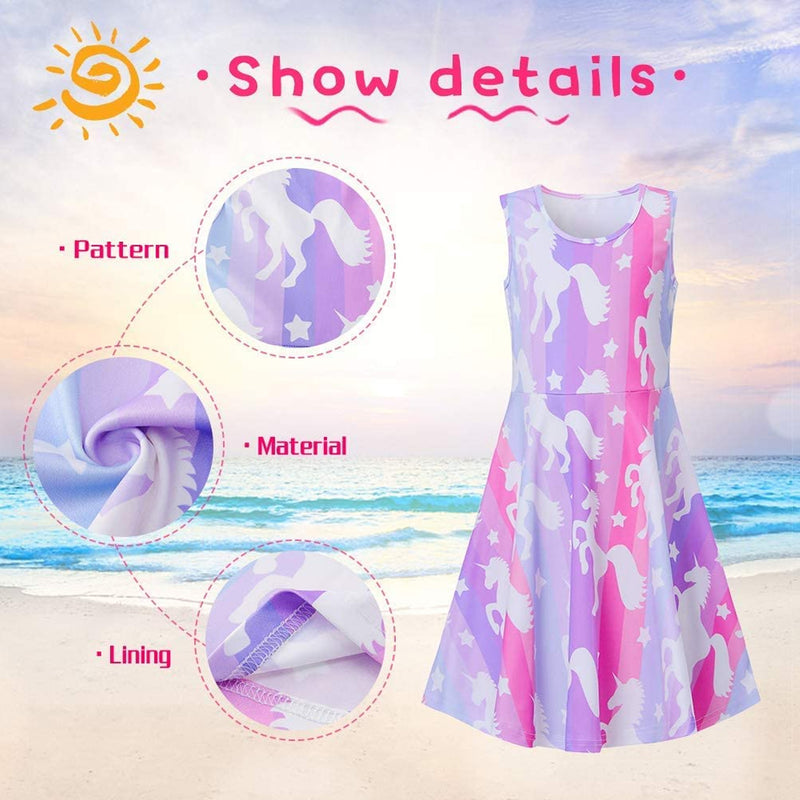 Pink Unicorn Funny Girl Dress