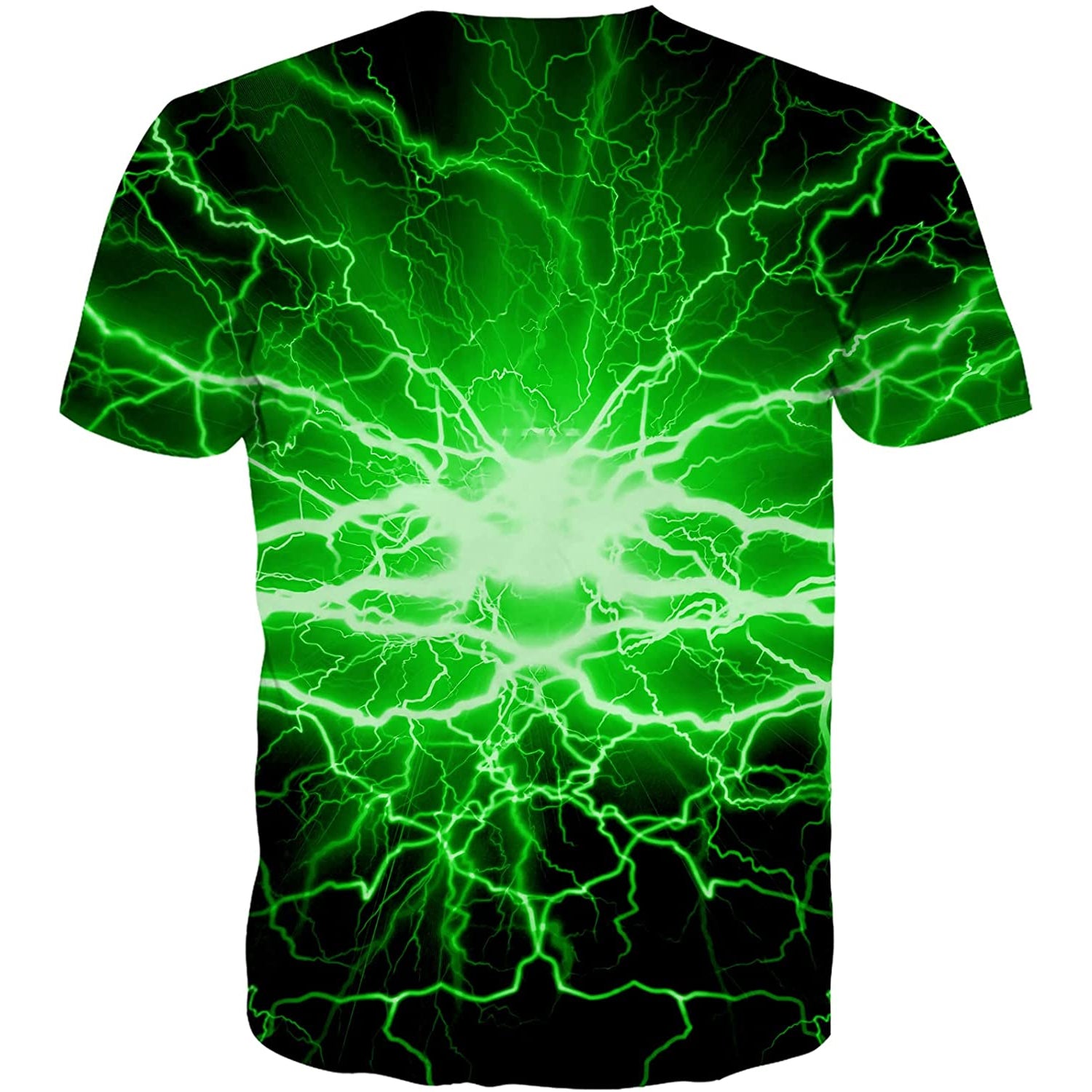 Green Lightning Funny T Shirt – D&F Clothing®
