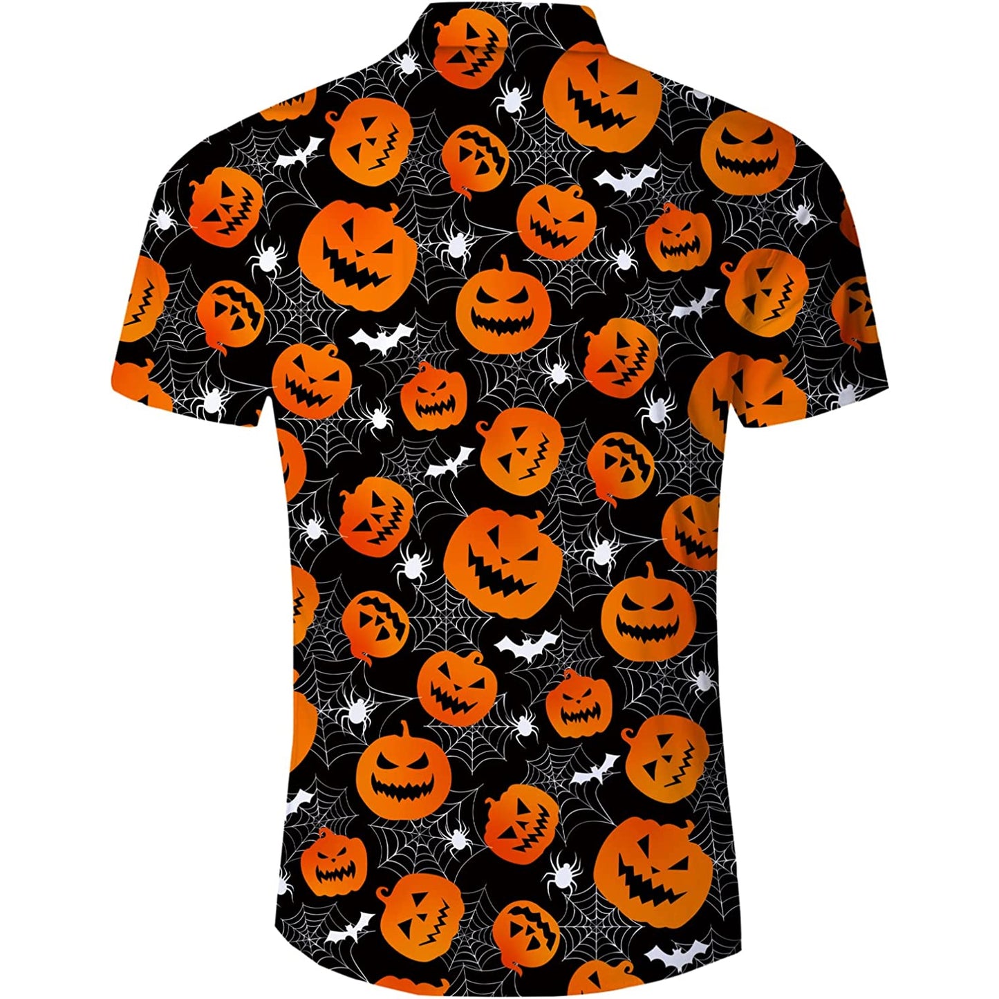 Spider Pumpkin Bat Funny Hawaiian Shirt