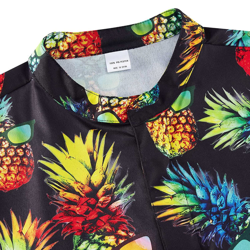 Colorful Sunglasses Pineapple Men Romper