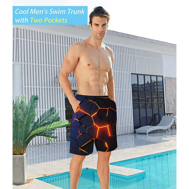 Crack Funny Swim Trunks