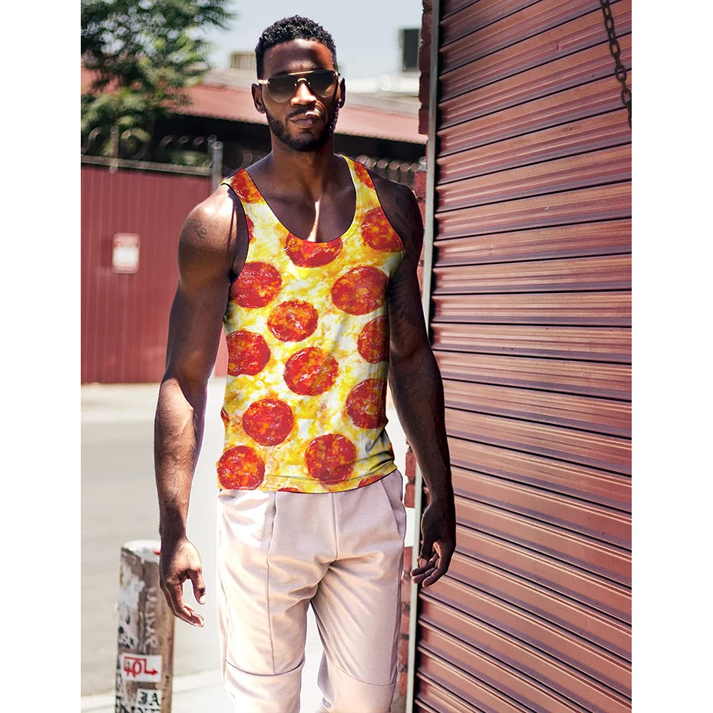 Pizza Grappig Tanktopje