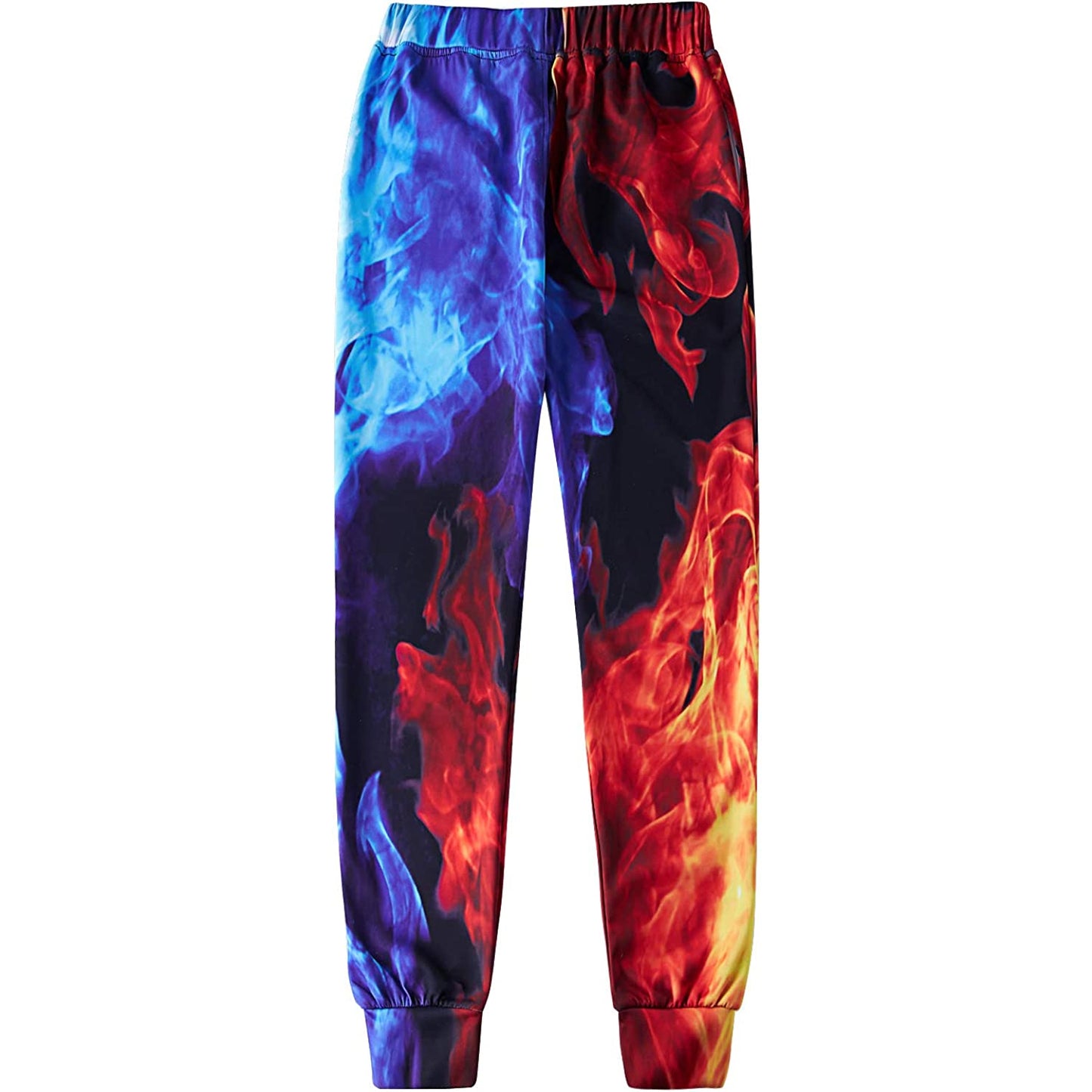 Eis &amp; Feuer Rauch lustige Jogger