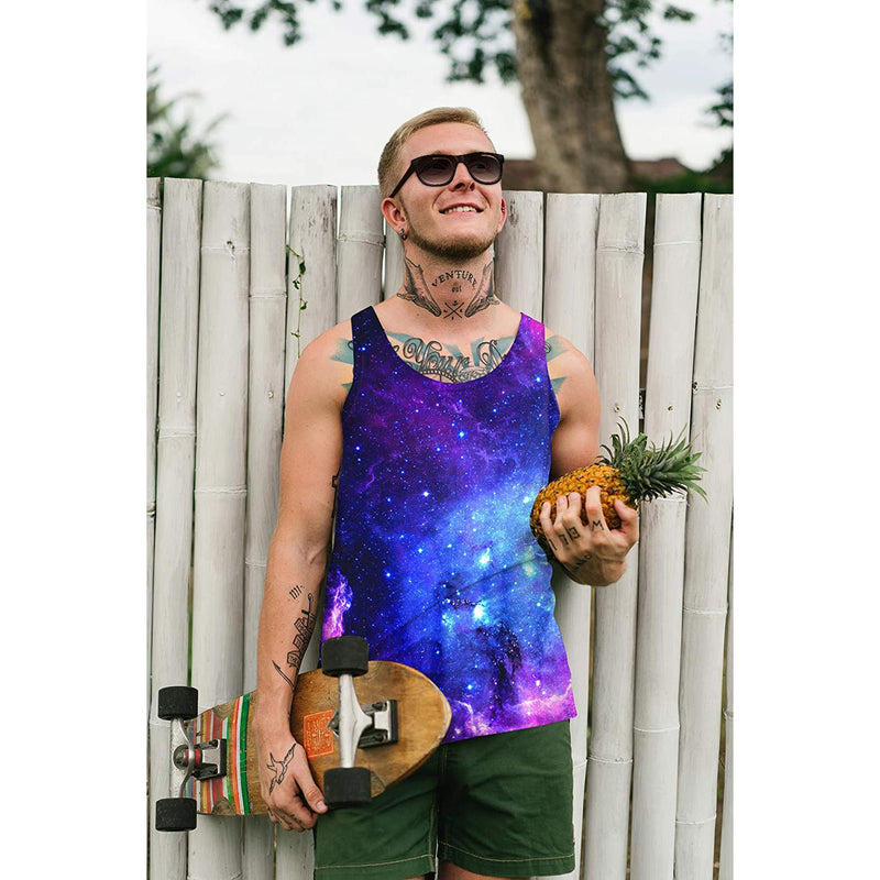 Galaxy Funny Tank Top