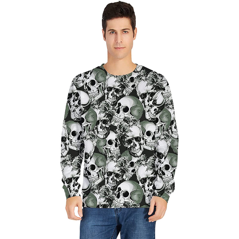 Skull Halloween Ugly Christmas Sweater