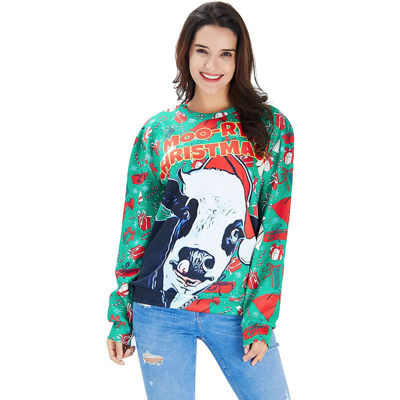 Cow Ugly Christmas Sweater