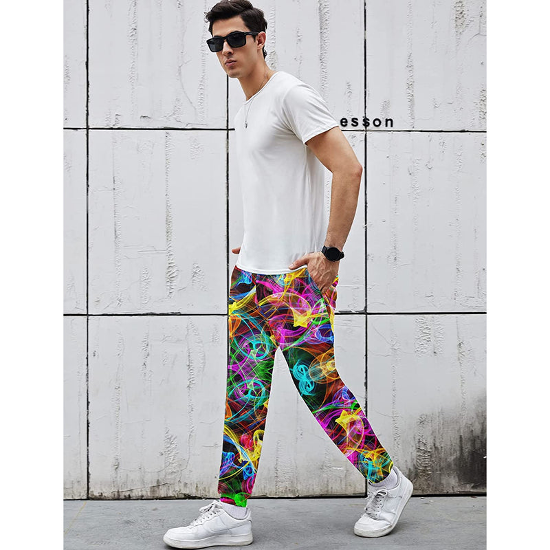 Colorful Smoke Funny Sweatpants
