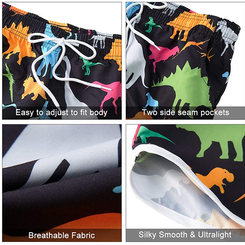 Dinosaur Funny Board Shorts for Women