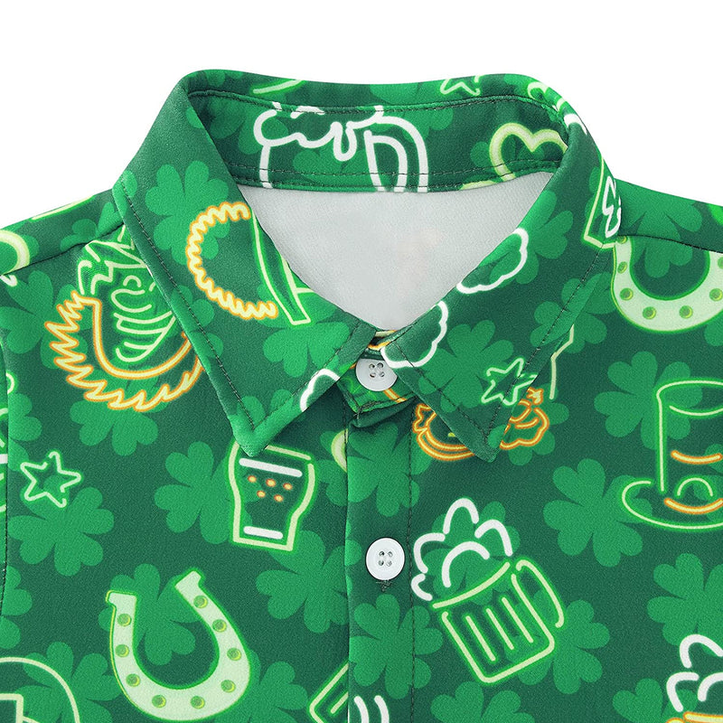 ST Patrick Day Funny Toddler Hawaiian Shirt