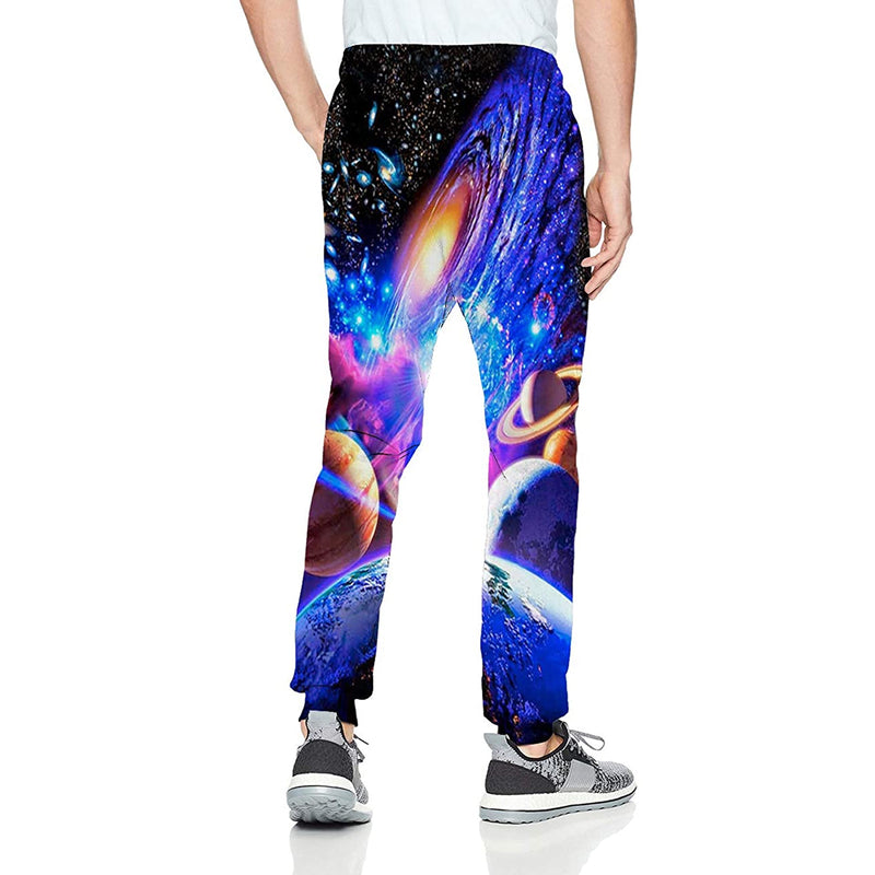 Galaxy Space Funny Sweatpants