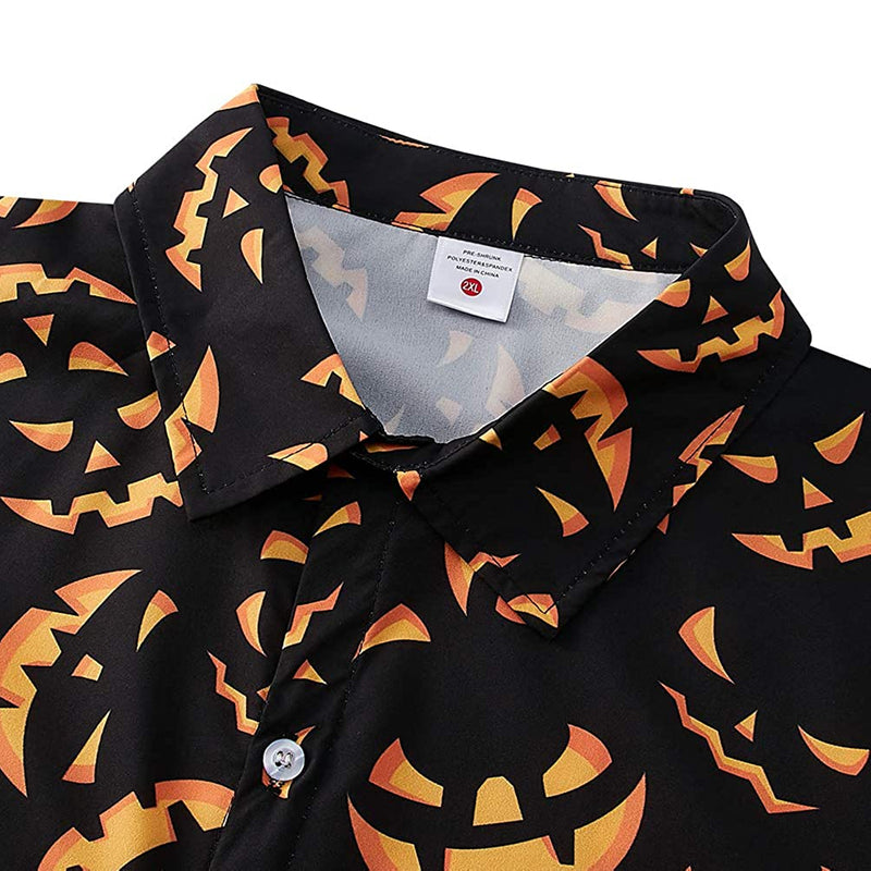 Pumpkin Halloween Funny Hawaiian Shirt