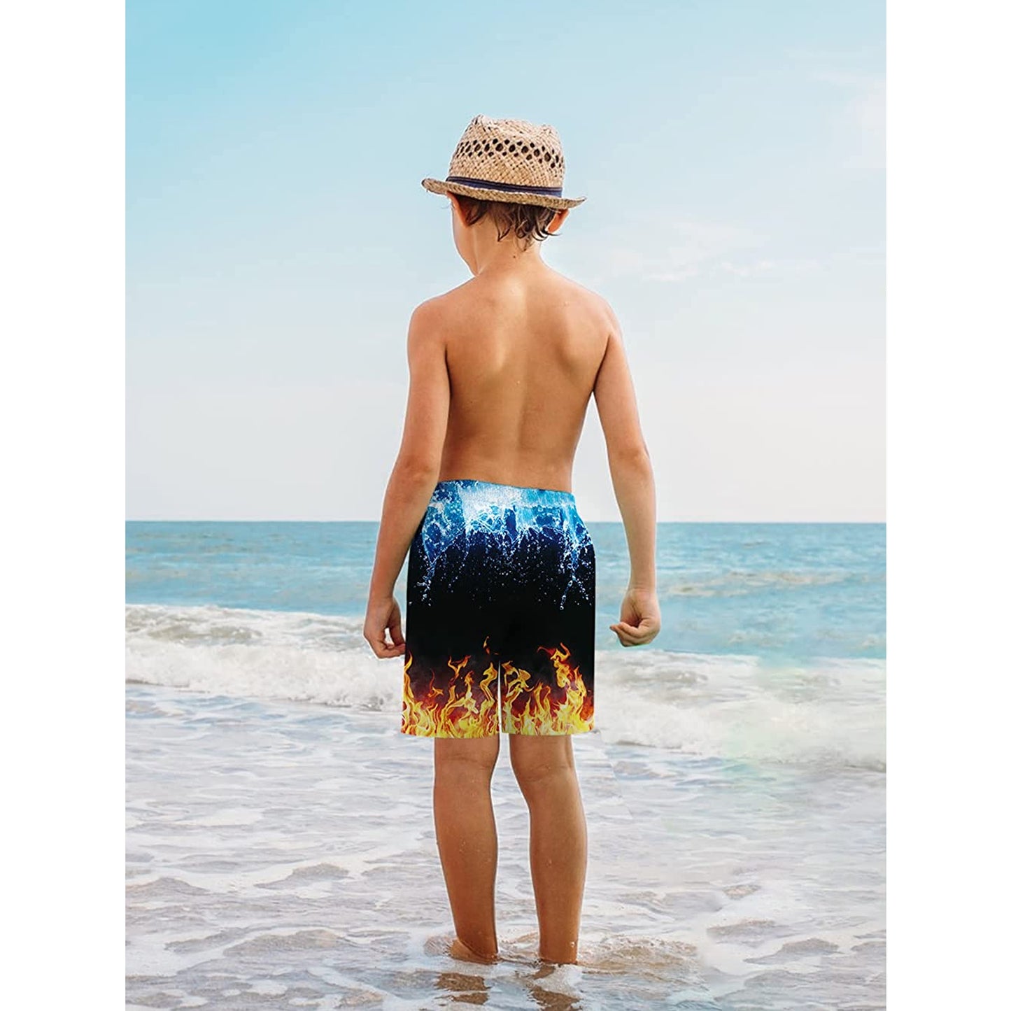 Lustige Badehose für Jungen von Ice &amp; Fire