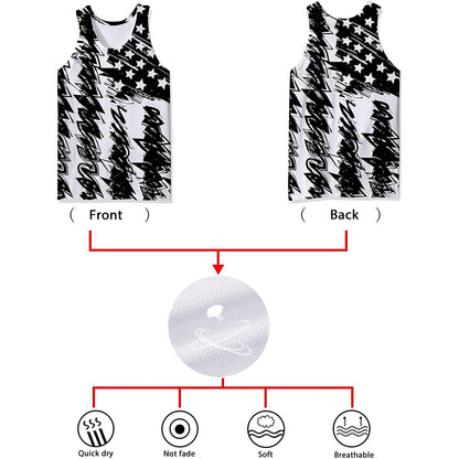 Patriottisch grappig tanktopje