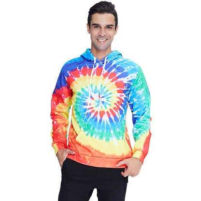 Regenboog Swirl Grappige Hoodie